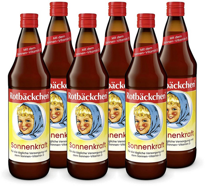 로트벡쉔 Sonnenkraft 솔라 파워 6개 (6 x 700 ml), 700ml