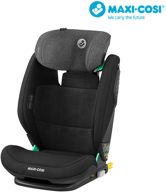 [본사판매] 맥시코시 로디픽스 프로 아이사이즈 주니어 카시트, 어센틱 블랙