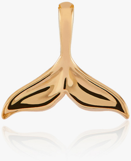 엘렌쥬얼리 14K 행운의 미니 고래꼬리 펜던트