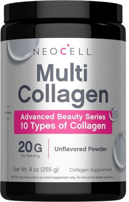 NeoCell Super Multi Collagen Peptides Powder | 9oz | 10 Types of Collagen | Skin Hair and Nails |, NeoCell Super Multi Collagen P