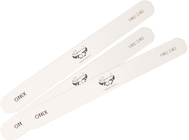 [네일 국가고시용재료] 그라시아 오닉스 파일 180/240grit, 1개