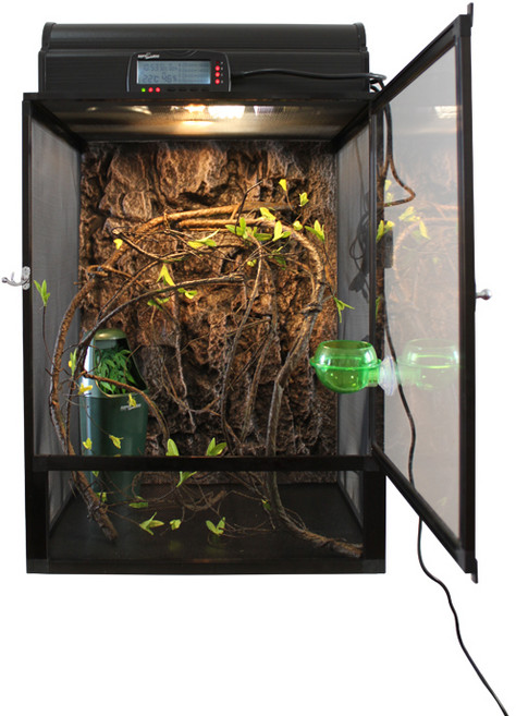 카멜레온 아크릴 케이지 사육장 양서류 파충류 집 도마뱀 화이트 전면 메쉬 박스 60x40x41, 화이트 아크릴 도어 박스 32x32x46, 1개