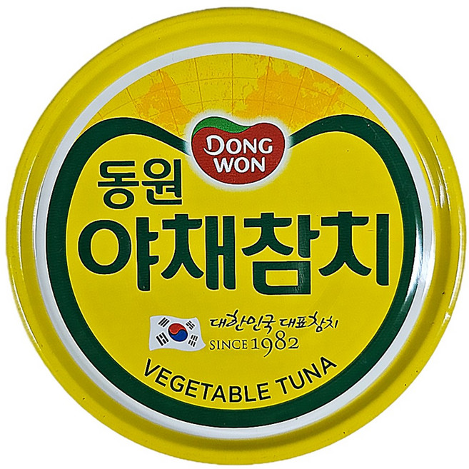 동원 야채 참치, 90g, 60개