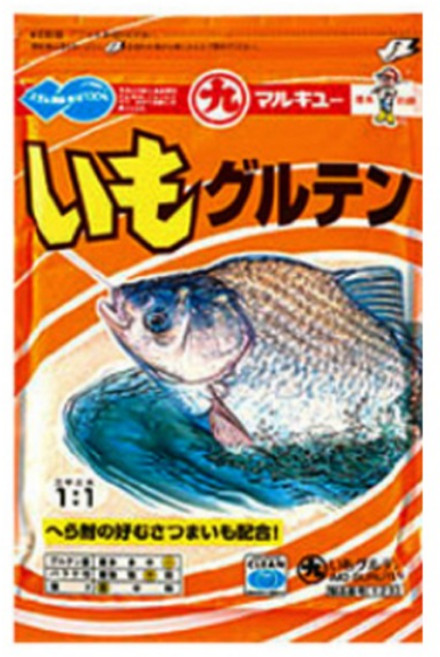 마루큐 이모글루텐 마루큐 떡밥 민물떡밥 낚시떡밥 미끼 마루큐글루텐 고구마떡밥, 1개