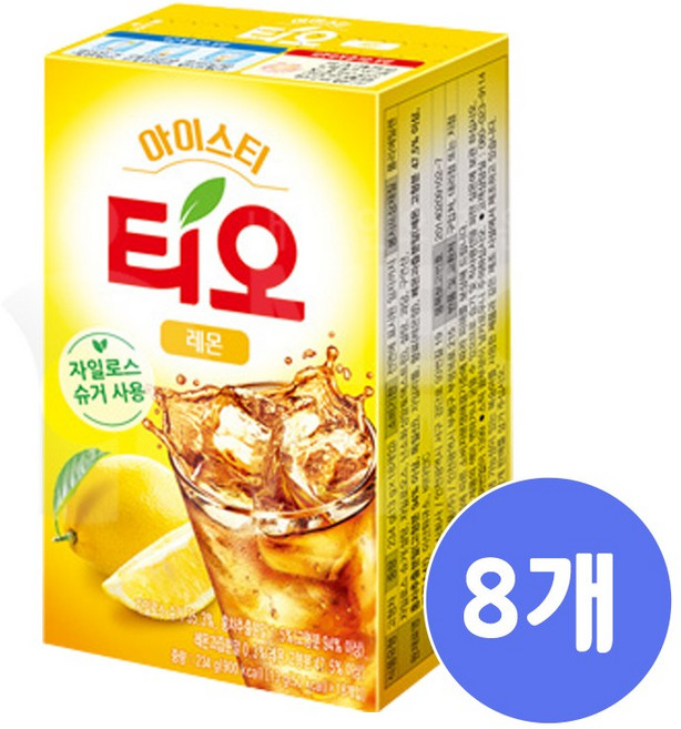 동서 티오 아이스티 레몬, 13g, 18개입, 8개