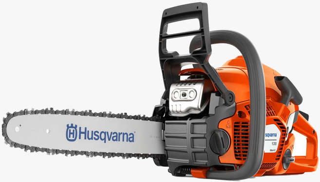 허스크바나 엔진톱 135 MARK2 16인치 38CC 화목 기계 톱날 세트, 1개