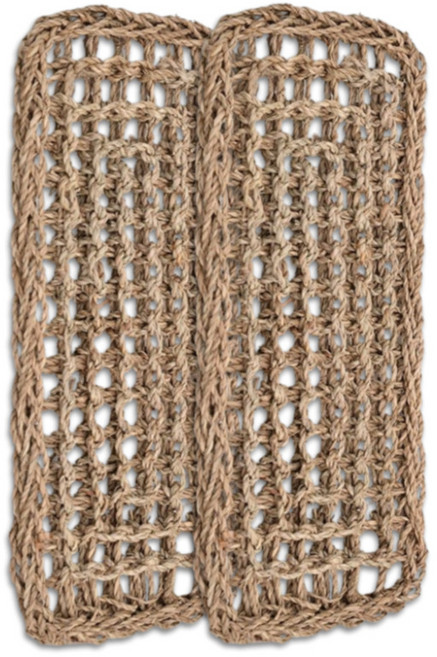 버드스토리 앵무새 놀이터 두툼한 해초매트 대형, 2개