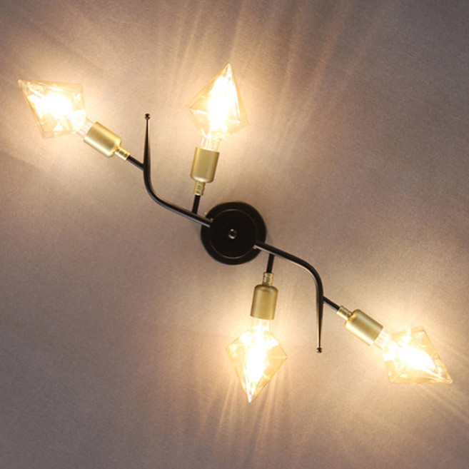 루피나 4등 직부 거실등 방등 조명 (램프별도구매)