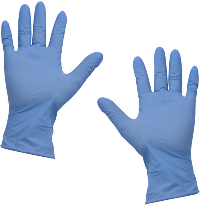 노스캐디 다용도 니트릴장갑 100매, 중(M), [스탠다드] 블루