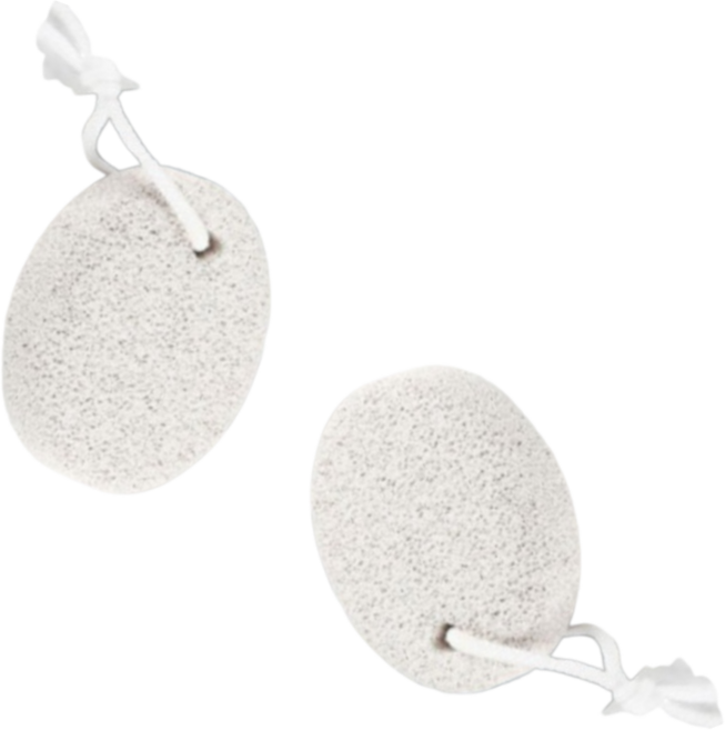 슬로우케어 천연 화산석 돌 발밀이, 1개입, 2개