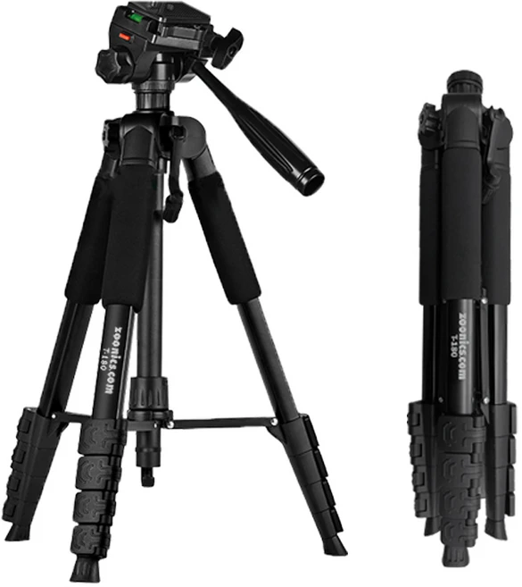 주닉스 T-180 카메라 1.8M 라이브 방송용 삼각대, 1개 - 쿠팡