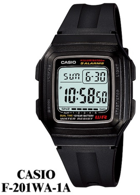 CASIO 經緯度鐘錶專賣店 十年電池 大字幕 五組鬧鈴 學生錶 運動錶 中型款 生日禮物 開學季超殺