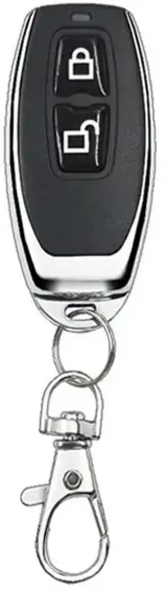 학습형 리모컨 RF 433MHz 리모컨 학습 코드 EV1527 스마트 홈 송신기 자동차 게이트 차고 문 알람 키, 02 Lock