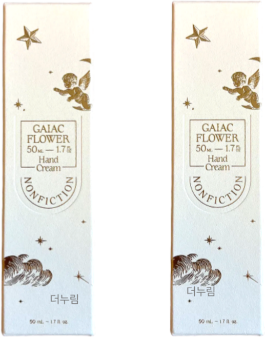 논픽션 핸드크림 가이악플라워 nonfiction handcream, 4개