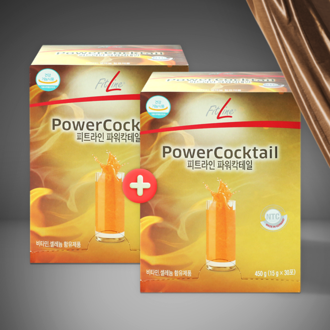 독일 피엠pm쥬스 파워각테일 1+1 2개, 450g, 2박스