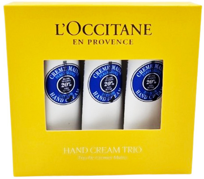 록시땅 드라이 스킨 핸드 크림 시어 버터, 30ml, 3개