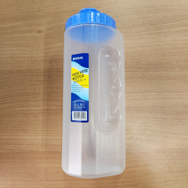 보성 반사각 물병 1호 1.8L 1P 식당용 업소용 대용량 냉장고 물병 물통, 1개