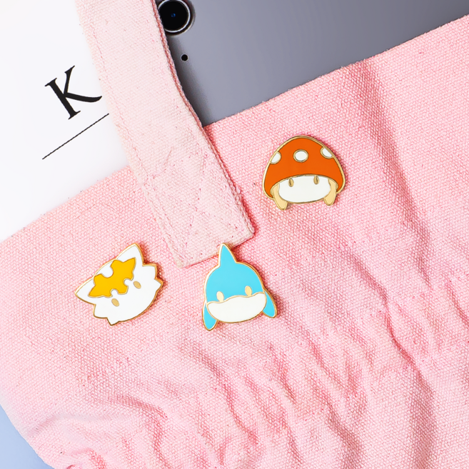 드래곤빌리지 핀뱃지 3종