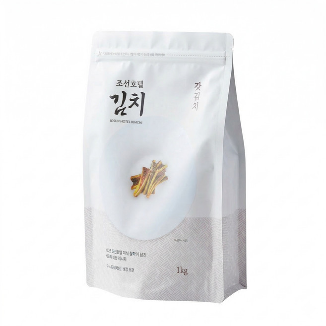 오리지널조선호텔 갓김치 1kg, 1개
