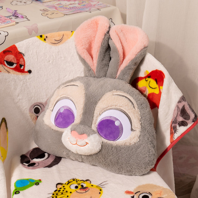 주토피아 쿠션 닉 주디 베게 캐릭터 담요 인테리어 소품