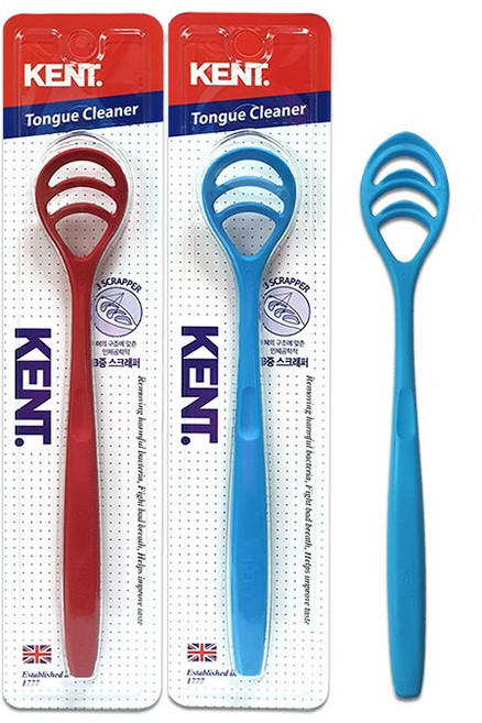 켄트오랄스 3중 스크립퍼 혀클리너 1개/ 혀크리너, 1개