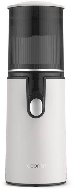 coomin 자동착즙기 원액기 당근녹즙기 과일주스기 오렌지원액기 레몬쥬서기 오렌지주서기 가정용쥬스기 야채과즙기 압착기 생강 사과 주스만들기 건강 대용량, 화이트