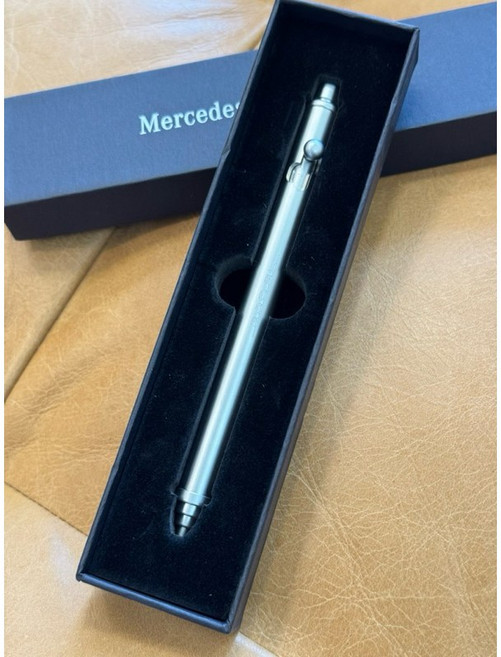 Mercedes-Benz 賓士 300SL 霧銀色金屬原子筆, 1個