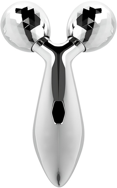 사랑옵다 3D 마사지롤러, 실버, 1개