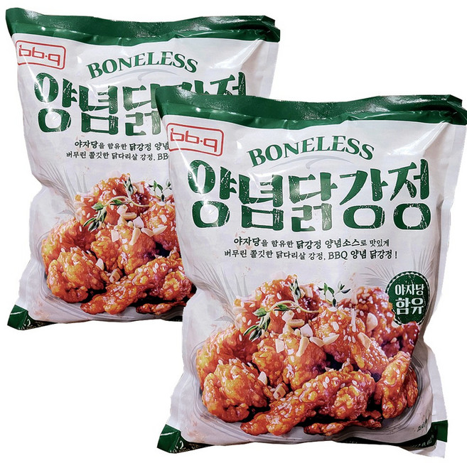 코스트코 BBQ닭강정 아이스포장, 1.2kg, 2개