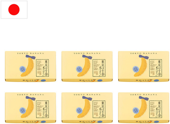 일본 도쿄바나나 빵 4개입, 6개