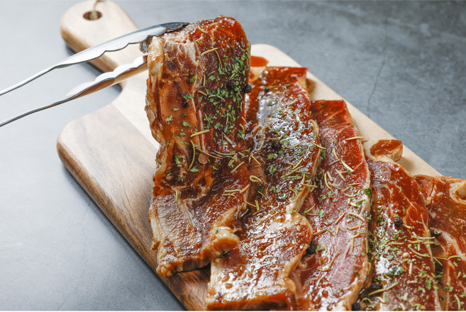 양념 LA갈비 프리미엄 꽃갈비 1팩 1KG 고기좀아는언니, 1개