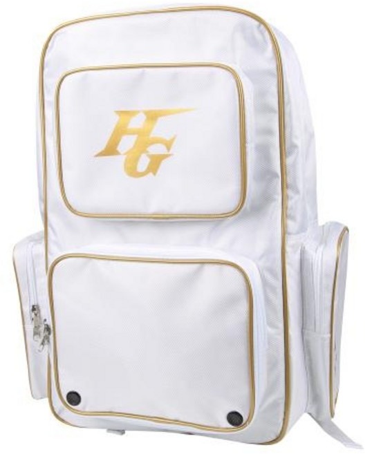 하이골드 야구 장비가방 백팩 화이트/골드 HL205MBZPB002, 1개