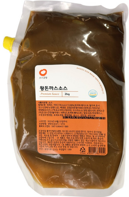 푸드공방 소스공방 왕돈까스 소스 (2Kg), 2kg, 1개