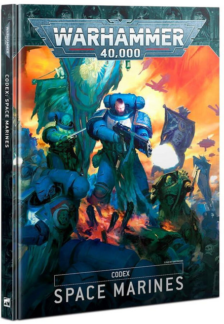 Games Workshop Warhammer 40k - Codex V.9 Space Marines (En)