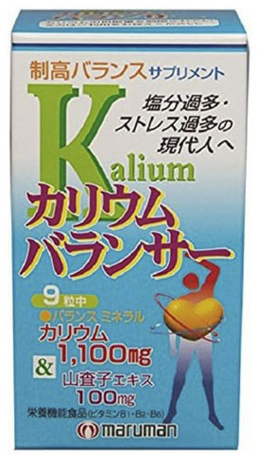 maruman H&B 鉀複方錠 1100mg, 1罐, 270錠