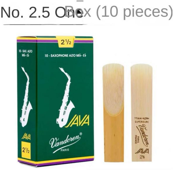 Vandoren France Box 알토 Eb 색소폰 악기 액세서리 리드 용 전통 리드 2.0 2.5 3.0, [01] Tenor 2.0, 1개