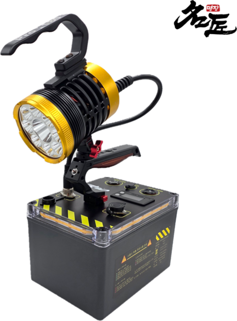 명장 집어등 블랙라벨 Pro 180, 1개, 블랙, 풀세트