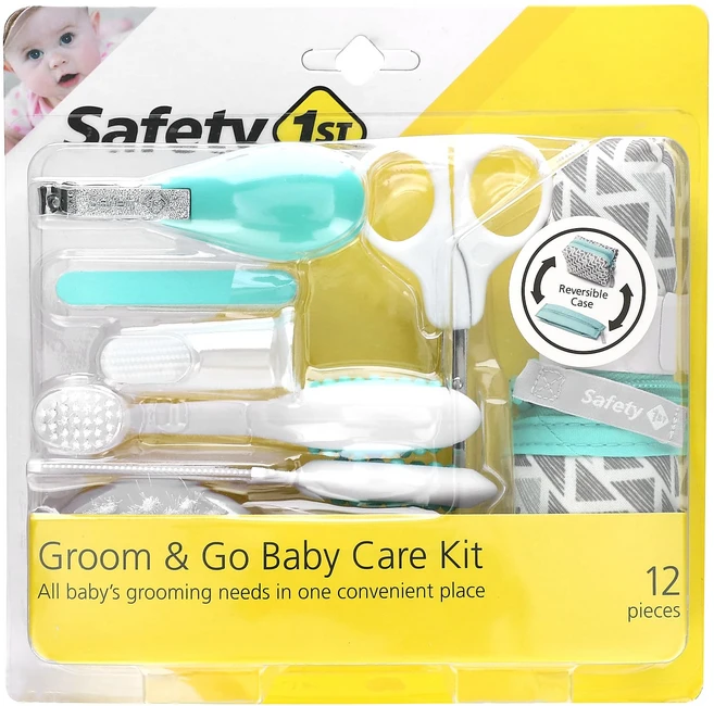 Safety 1st Groom & Go 베이비 케어 키트 12종 키트, Safety1stGroomGo베이비케어키트12종키트, 1개 - 쿠팡