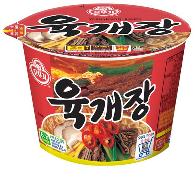 오뚜기 육개장 컵라면 110g, 1개