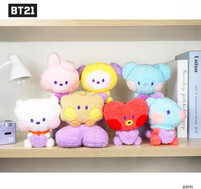 BT21 minini Mobile Doll스탠드 인형키링 키홀더 굿즈