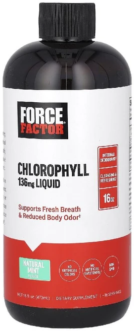 포스팩터 클로로필 엽록소 136mg 민트 액상 Chlorophyll Liquid 473ml, 1개 - 쿠팡