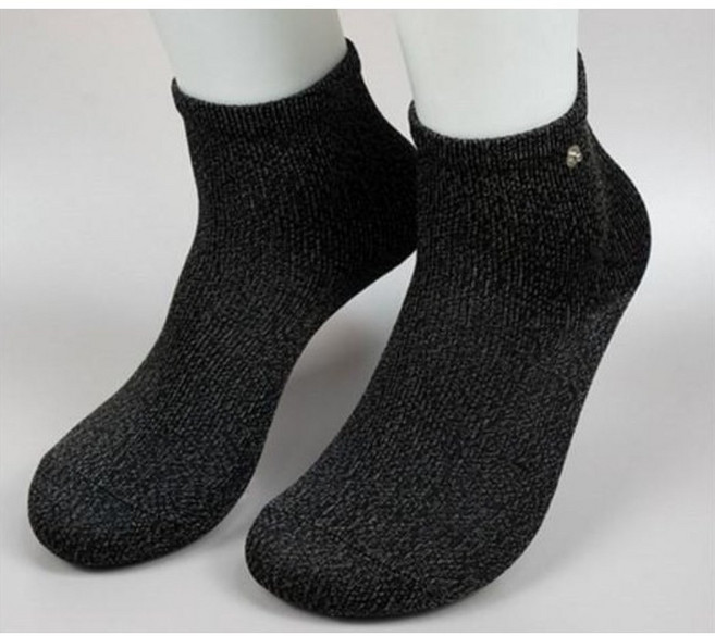 마켓머큐리 은사 어싱양말 접지양말 맨발걷기 전도성 건강양말 (총 2켤레)
