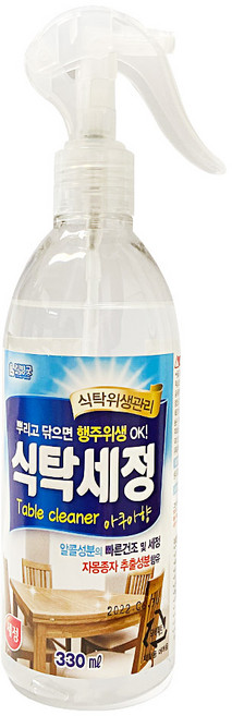 리빙굿 식탁세정제, 330ml, 5개
