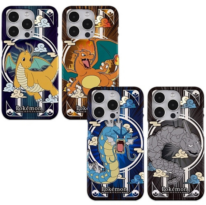 갤럭시S25 S24 S23 울트라 포켓몬스터 캐릭터 임팩트 유광 슬림 폰케이스