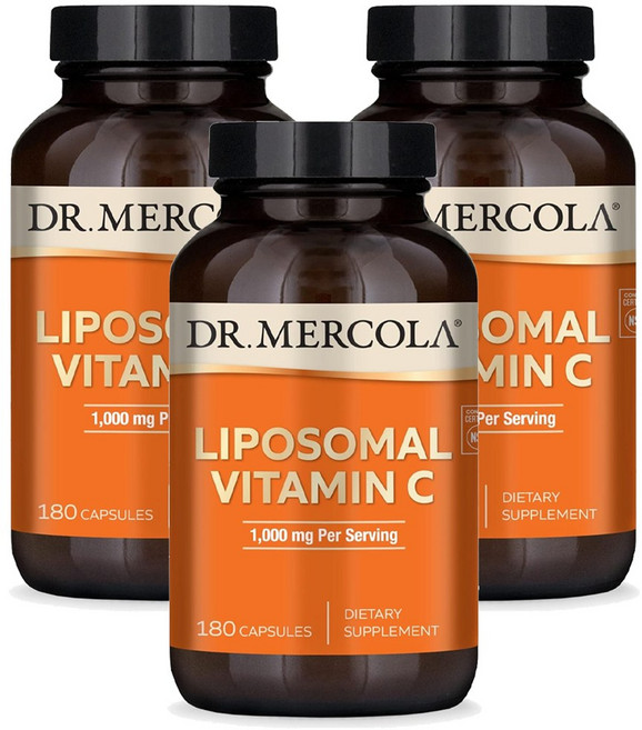 닥터머콜라 리포솜 비타민 C 1000mg 캡슐, 180정, 3개