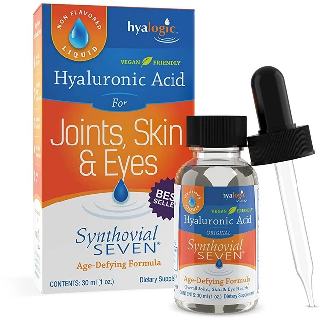 Hyalogic Synthovial Seven 히알루론산 액체 - HA 관절 지원 - 비건 - 28.3g(1온스), Hyalogic Synthovial Seven 히알루론, 1개 - 쿠팡