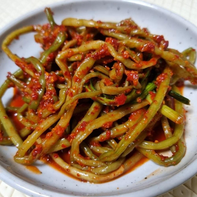 여름 밥반찬 국내산 고구마순김치 1kg, 1개