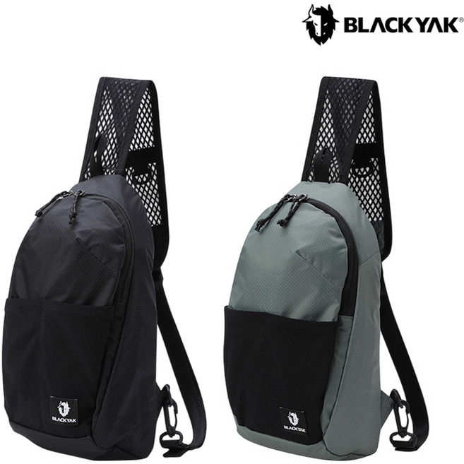 블랙야크 등산 운동 웨이스트백 여행용 크로스 가방 라이트슬링백B 2BYABXU905, FREE, D/GREEN