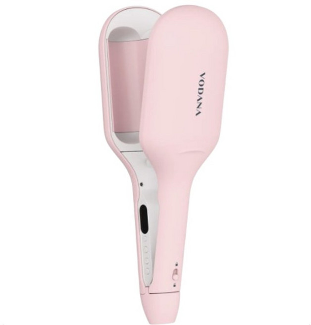 보다나 글로우 물결고데기 40mm HI03-01, Powder PINK