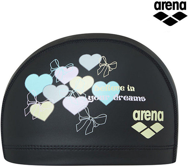 아레나 드리밍 실리코팅 수모 A5AC1AL04, BLACK (블랙), 1개